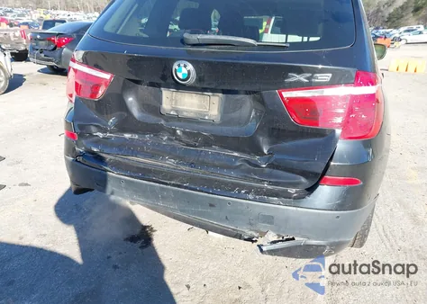 2014 BMW X3 xDrive28I из США, поврежденный, VIN 5UXWX9C55E0D43140